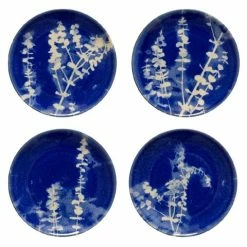 Costa Nova - Elements Salad/Dessert Plate Set Blue 22cm 4pce