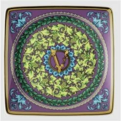 Rosenthal - Versace Barocco Mosaic Flat Square Dish 12x12cm