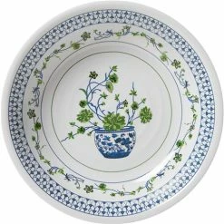 The Enchanted Home - Floral Melamine Serving Bowl 34.5cm