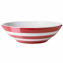 Cornishware - Serving Bowl Red 27cm