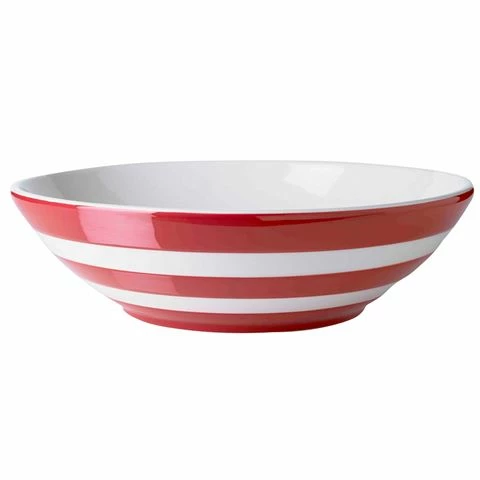 Cornishware - Serving Bowl Red 27cm