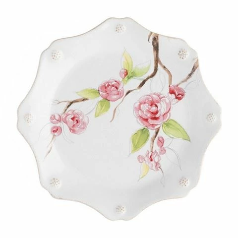 Juliska - Floral Sketch Camellia Dessert/Salad Plate 22cm