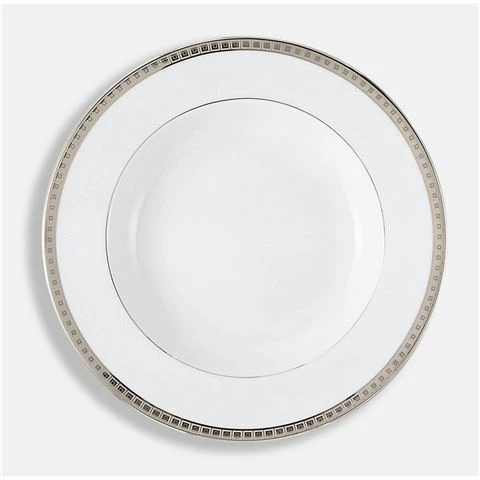Bernardaud - Athena Platinum Soup Plate 22.5cm
