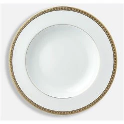 Bernardaud - Athena Gold Soup Plate 22.5cm