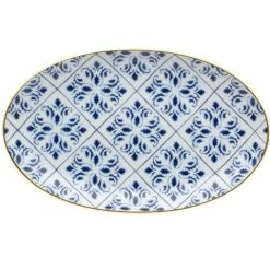 Vista Alegre - Transatlantica Small Oval Platter