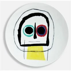 Bernardaud - A Toute Epreuve Joan Miro Coupe Plate 36cm