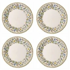 Gien - Toscana Dessert Plate Set 4pce