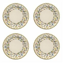 Gien - Toscana Canape Plate Set 4pce