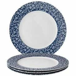 Laura Ashley - Blueprint Sweet Allysum Plate Set 20cm 4pcs