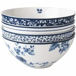 Laura Ashley - Blueprint Mixed Pattern Bowl Set 16cm 4pcs