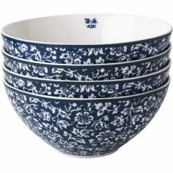 Laura Ashley - Blueprint Sweet Allysum Bowl Set 16cm 4pcs