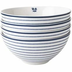 Laura Ashley - Blueprint Candy Stripe Bowl Set 16cm 4pcs