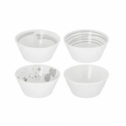 Royal Doulton - Pacific Stone Tapas Bowl Set Grey 11cm 4pce