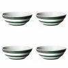 Cornishware - Cereal Bowl Set Adder Green 17.5cm 4pce