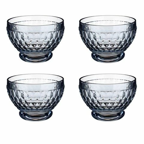 Villeroy & Boch V&B - Boston Coloured Dessert Bowl Blue Set 4pce