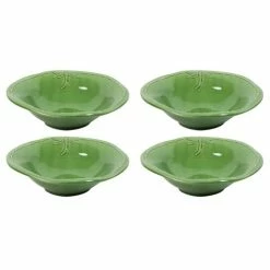 French Country - Dragonfly Green Cereal Bowl Set 4pce 18cm