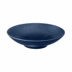 Denby - Porcelain Arc Blue Pasta Bowl 23cm