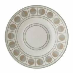 Greg Natale - Amalfi Bread Plate Beige & Peach 19cm