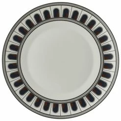 Greg Natale - Palazzo Dinner Plate Navy/Maroon/Black 28.5cm
