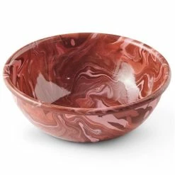 Kip & Co - Desert Swirl Enamel Salad Bowl 26cm