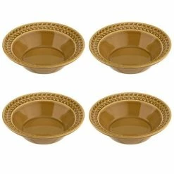 Portmeirion - BG. Harmony Cereal Bowl Set Amber 4pce
