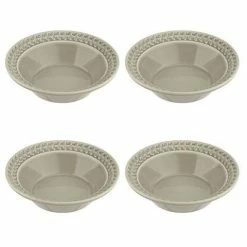 Portmeirion - BG. Garden Harmony Cereal Bowl Set Stone 4pce