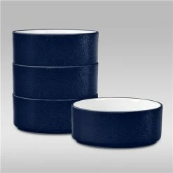 Noritake - Colortex Navy Cereal Bowl Set 4pce 15cm