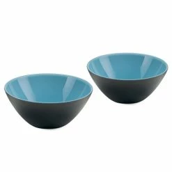 Guzzini - My Fusion Bowl Blue & Black 12cm Set 2pce