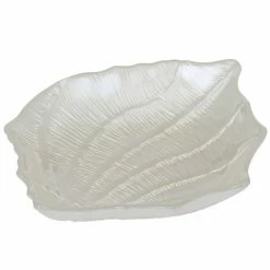 Anya - Volute Bowl Pearly White 18x21cm
