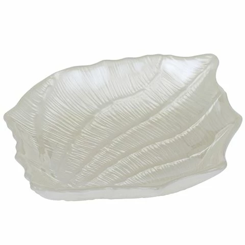 Anya - Volute Bowl Pearly White 18x21cm