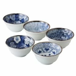 Concept Japan - Somekoubou Bowl 11x5.5x11cm Set 5pce