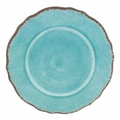 Le Cadeaux - Antiqua Salad Plate Turquoise 23cm